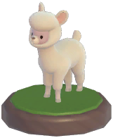 Standing Alpaca Ornament
