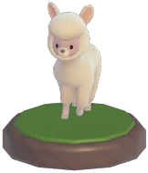 Walking Alpaca Ornament