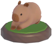 Creeping Capybara Ornament