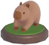 Charging Capybara Ornament