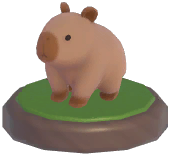 Sitting Capybara Ornament