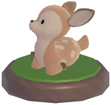 Sitting Deer Ornament