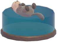 Adult Sea Otter Ornament