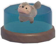 Swimming Sea Otter Ornament