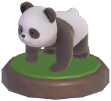 Walking Panda Ornament