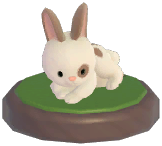 Resting Bunny Ornament