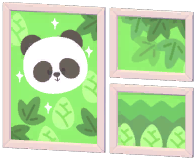 Panda & Bamboo Wall Art