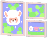 Alpaca Family Wall Art