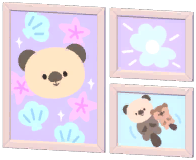 Sea Otter & Clam Wall Art