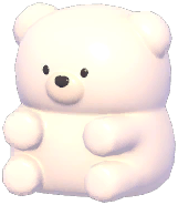 White Bear Ornament