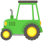 Tractor Selfie Frame Board
