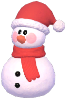 Snowman Plushie w/ Xmas Hat