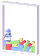 Vanya's Brick Photo Frame