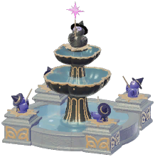 Magic Owl Star Wishing Fountain