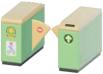 Lost City Station Turnstile