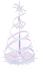 Starlight Spiral Staff Holder