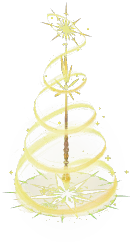 Starlight Spiral Staff Holder