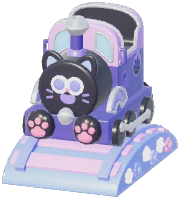 Smiling Cat Rocking Ride