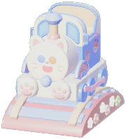 Smiling Cat Rocking Ride