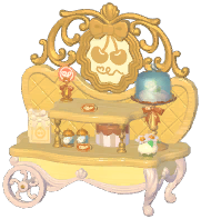 Cream Rolling Cart