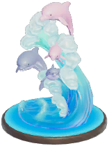 Dolphin Family Ornament