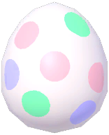 Hand-Painted Easter Egg