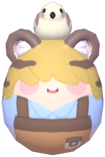 Blanc's Easter Egg Ornament