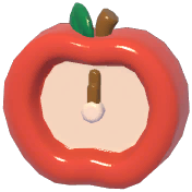 Apple Hanging Clock