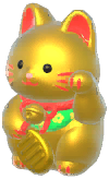 Gold Maneki-Neko