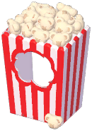 Popcorn Bucket Selfie Frame Board
