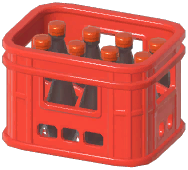 Glass Bottle Crate