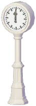 Street Pillar Clock