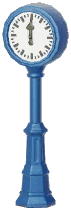 Street Pillar Clock
