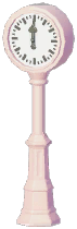 Street Pillar Clock
