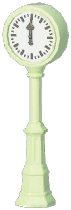Street Pillar Clock