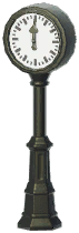 Street Pillar Clock