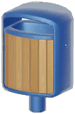 Outdoor Trash Can