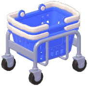 Shopping Basket Rack