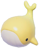 Yellow Splash Whale