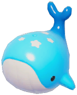 Azure Splash Whale