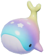 Iridescent Splash Whale