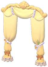 Cream Sheer Curtain