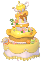 Cream Cake Tower