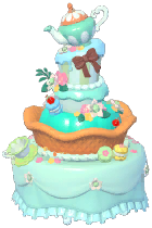 Cream Cake Tower