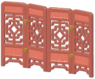 Spring Festival Pearwood Screen