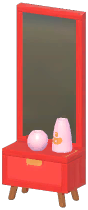 Festive Minimalist Dressing Mirror