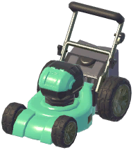 Farmhouse Lawn Mower
