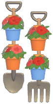 Farmhouse Floral Garden Tool