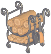 Farmhouse Firewood Rack