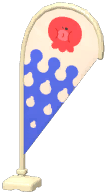 Beach Octopus Advertising Flag